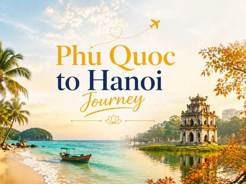 Phu Quoc to Hanoi Journe...